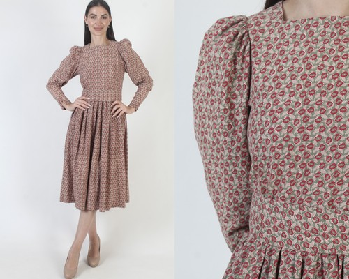 Vintage laura ashley belted - ashley,