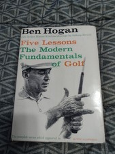 Ben Hogan signed Five Lessons