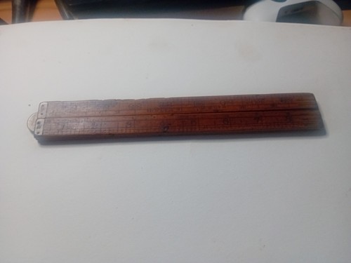 Weir antique brass measuring - antique,