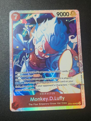 Monkey luffy - monkey.d.luffy, (st31-004)