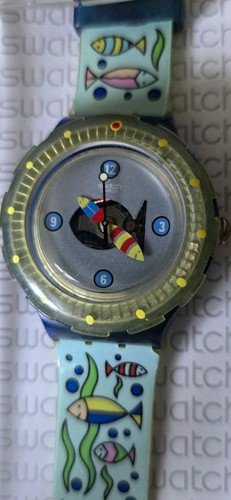 Swatch scuba fischli watch - fischli,