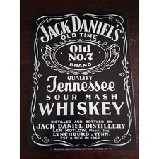 Jack Daniel's Metal Tin Sign