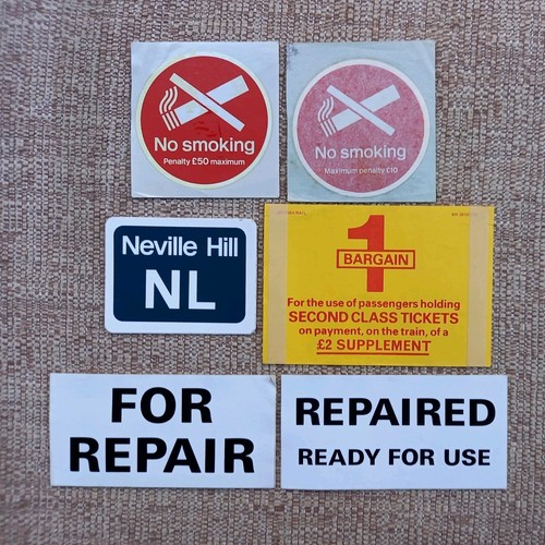 British railway stickers - railway,
