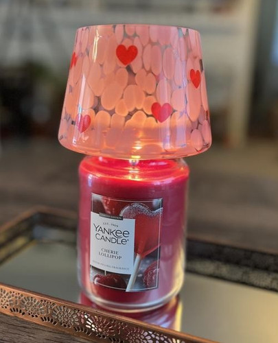 Yankee candle love pink - candle,