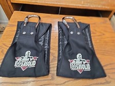 2 Body Solid NB56 Nylon Dipping Belts & Carabiners Strength Training Equipment