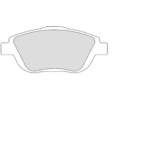 Brake pads set - set, for