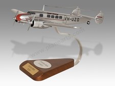Lockheed L-10-B Electra Ansett Airways Solid Wood Handcrafted Display Model