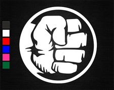 HULK FIST SMASH VINYL DECAL