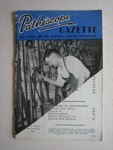Pathescope gazette 8mm - pathescope,