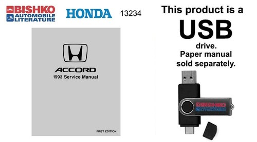 1993 honda accord factory - honda,