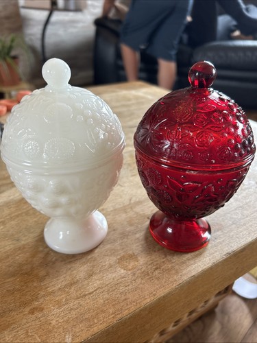 Avon cranberry red dish - avon, &