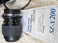 Tokina SZx 80 -200mm Camera Lens