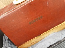 Vintage Singer 185K Sewing Machine With Original Case, Heavy Duty Read Descripti