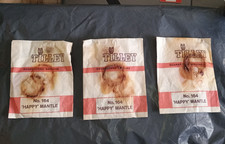 Vintage 3x Tilley 164H Happy Mantle for Paraffin Lamps Lantern