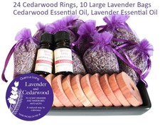 Lavender Bags, Cedar Wood