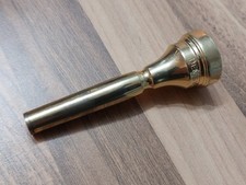 Denis Wick London Trumpet Mouthpiece  2 Gold Plated In Nice Playing Condition