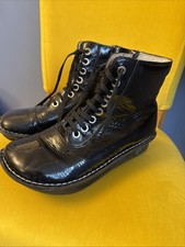 Alegria Leather Patent Black