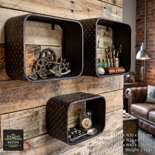 Wall shelf vintage industrial - wall,