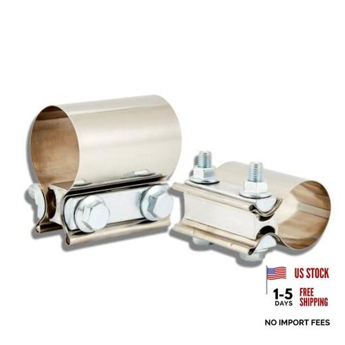 Butt joint band clamps - joint,