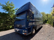 Man 7.5 ton horsebox lorry