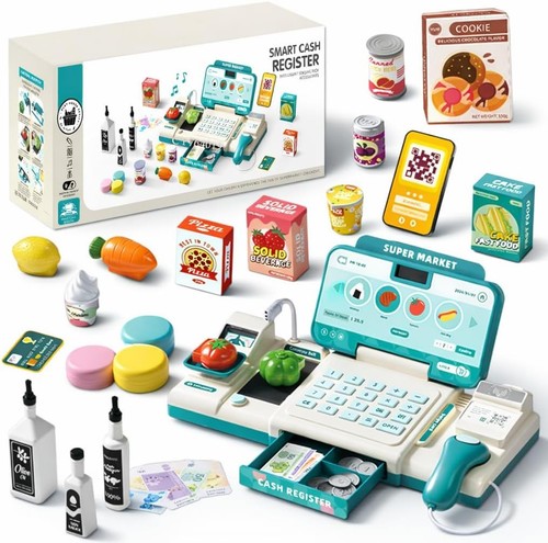 Toy till cash register - cash,