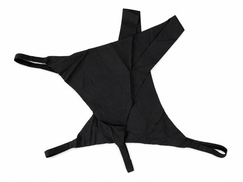 Black seamless thongs - black, twin