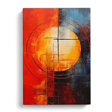 Sunrise Abstract No.2 Canvas