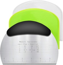 Dough Scraper Pack of 3 Dual