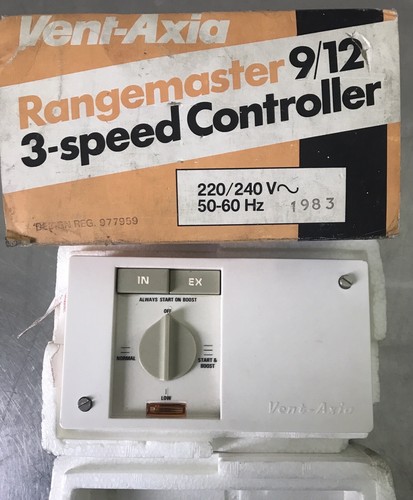 Vent axia rangemaster - rangemaster, 9/12