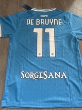Napoli Home Shirt 25/26 Season de Bruyne 11 Medium Excellent Condition