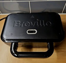 Breville Sandwich Maker Model SK8 3GQ UK Plug Black Double Toastie