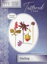 Tattered Lace Darling Cutting Die Set for cardmaking, scrapbooking, crafts