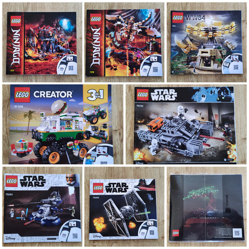 Lego original instructions - original,