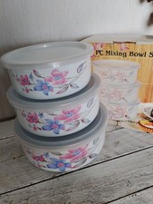 Vintage Enamel Metal Nesting