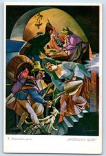 Krakow Poland Postcard Late