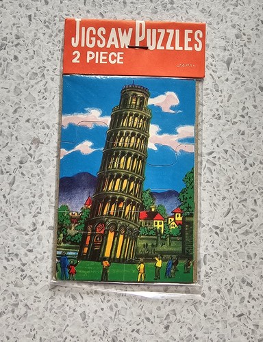 Vintage jigsaw puzzles 2piece