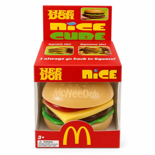 Needoh burger squishy - needoh, mc