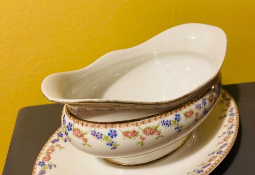 Limoges french antique flowers - french,