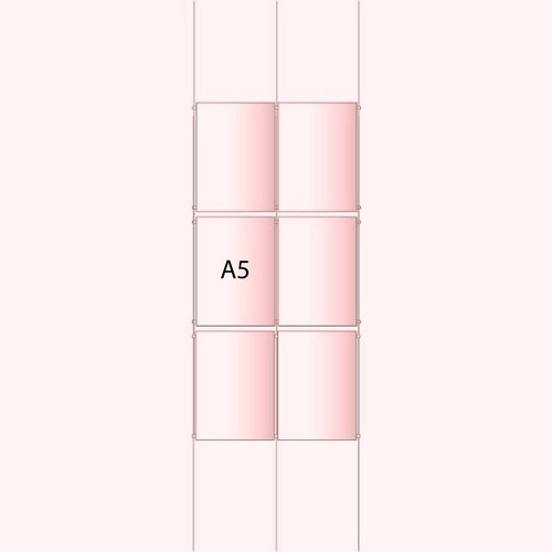Shop window poster holder - poster, menu