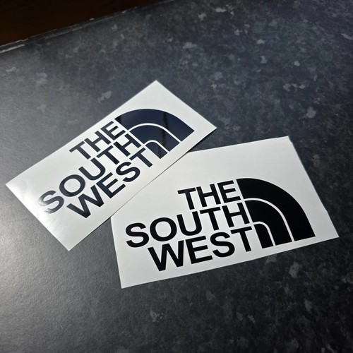 The south west vinyl sticker - south,