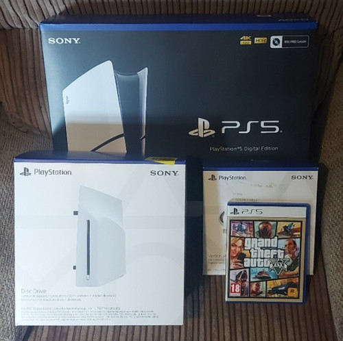 Ps5 digital 1tb disc drive - +,
