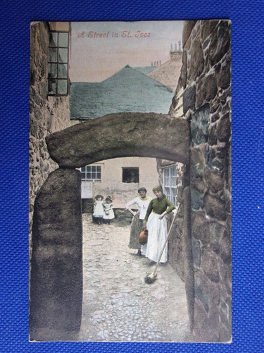 Postcard old arch st - postcard, arch,