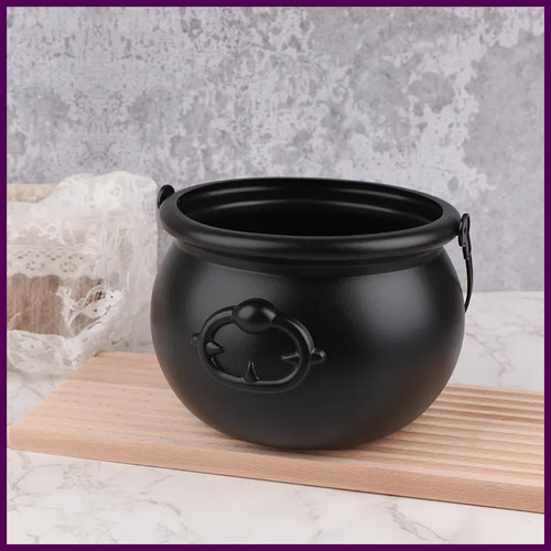 Large wizard witch cauldron - large,