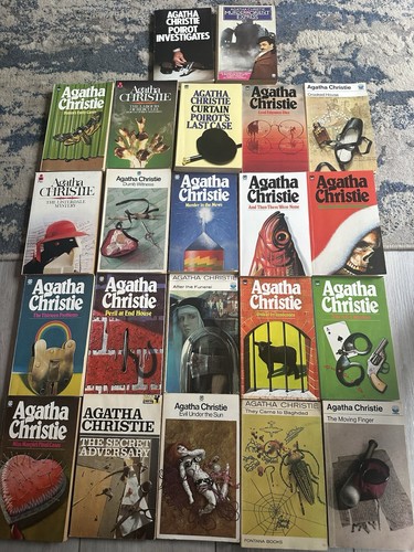 Agatha christie x - 22, vintage