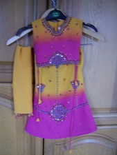 BABY LEHENGA TOP + SKIRT  PINK