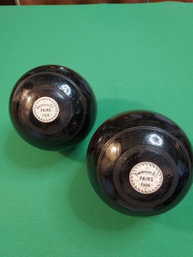 Antique bocce balls - antique,