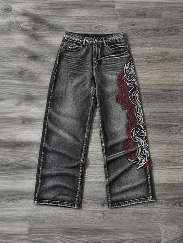 Unisex y2k tribal flames - unisex,
