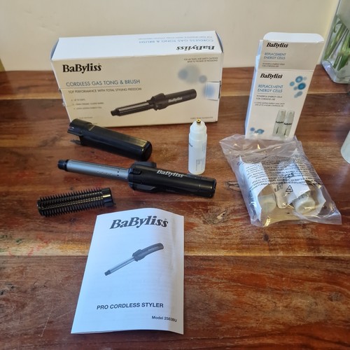 Babyliss 19mm cordless gas - 19mm,