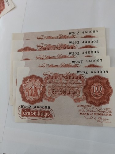 Beale 1950 ten shilling - ten,