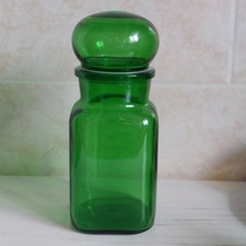 Vtg Apothecary Bottle Jar